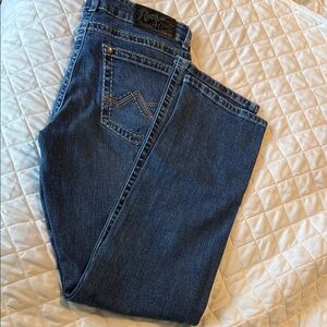 Wrangler Men's Slim Straight Jeans - Dark Blue